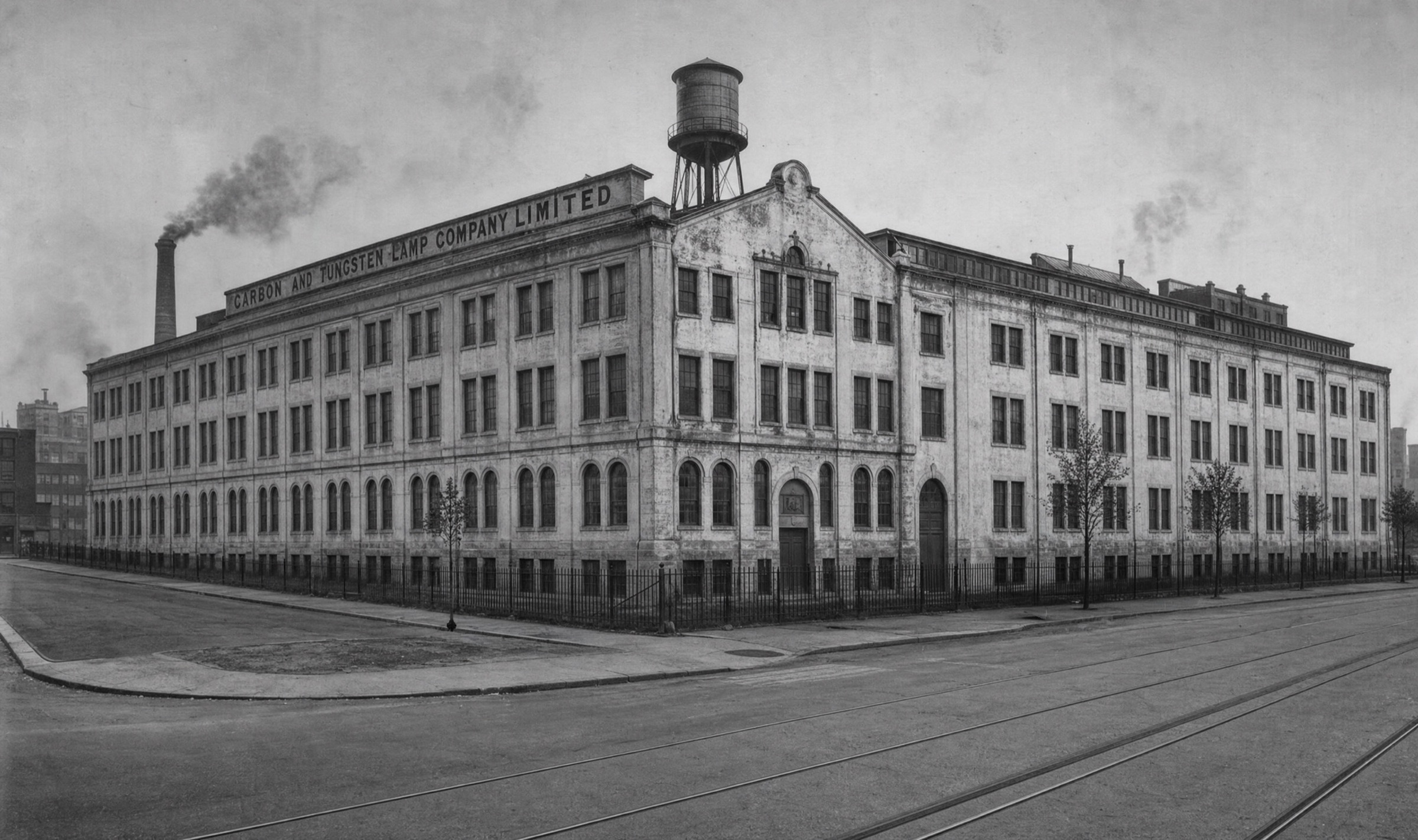 The original building, circa early 1900s
